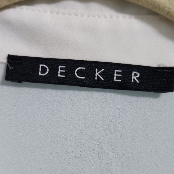 White Long Sleeve Cut Out Button Down Blouse - Picture 2 of 7